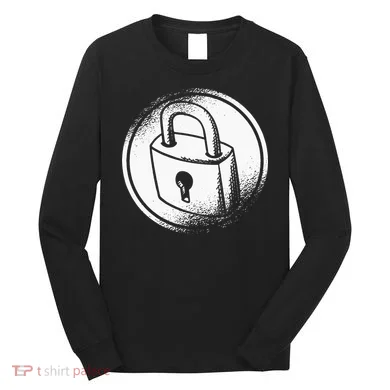 Locksmith Padlock Picker Key Maker Technician Locksmithing Long Sleeve Shirt