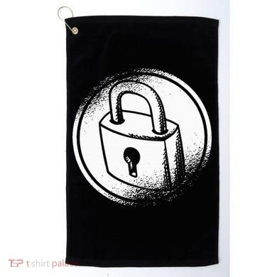 Locksmith Padlock Picker Key Maker Technician Locksmithing Golf Towel