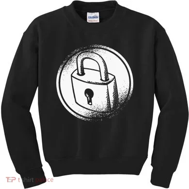 Locksmith Padlock Picker Key Maker Technician Locksmithing Kids Sweatshirt