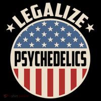 Legalize Psychedelics Pro Freedom Pro America Retro Us Flag Gift Coffee Mug thumb 5