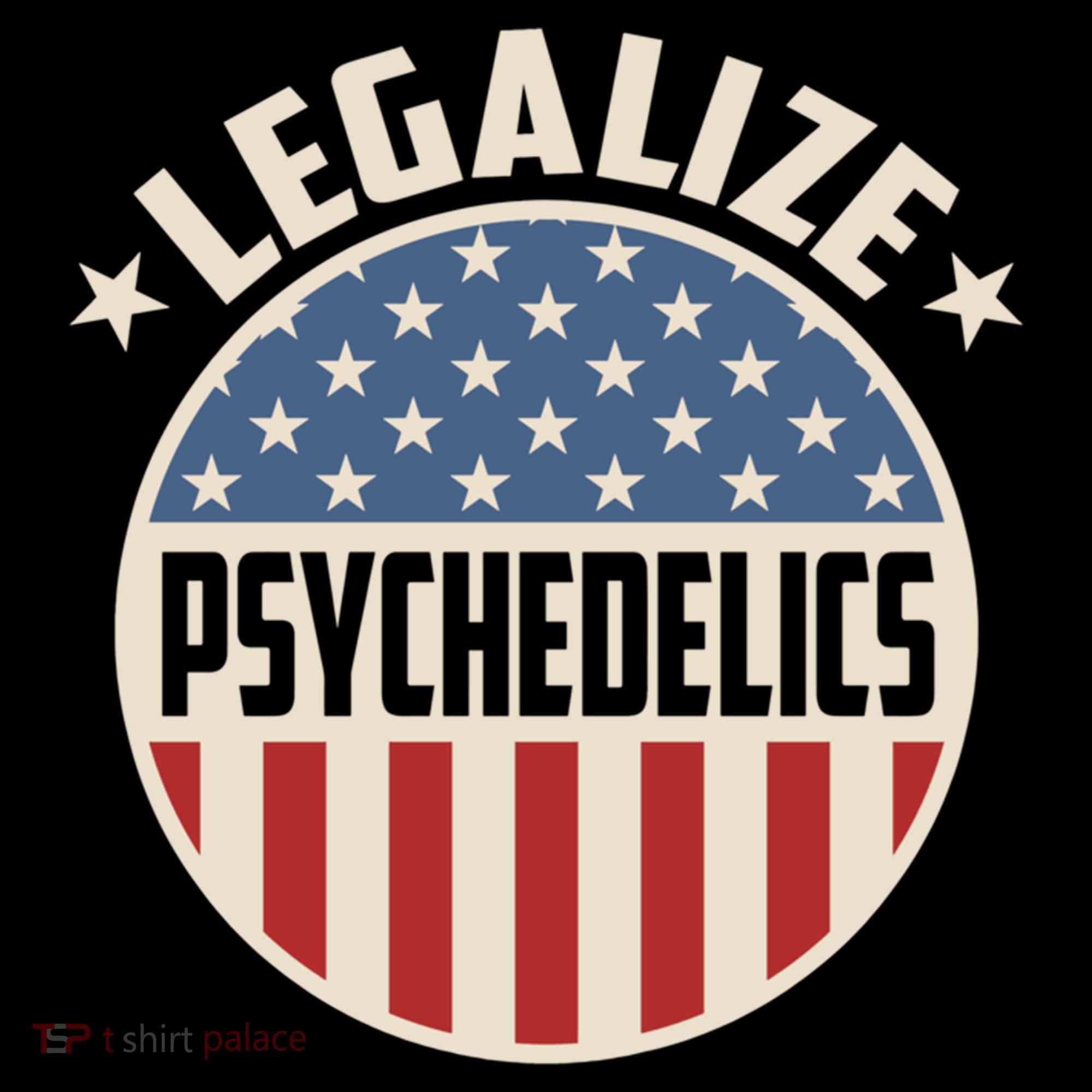 Legalize Psychedelics Pro Freedom Pro America Retro Us Flag Gift Coffee Mug