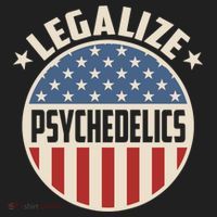 Legalize Psychedelics Pro Freedom Pro America Retro Us Flag Gift Beanie thumb 2