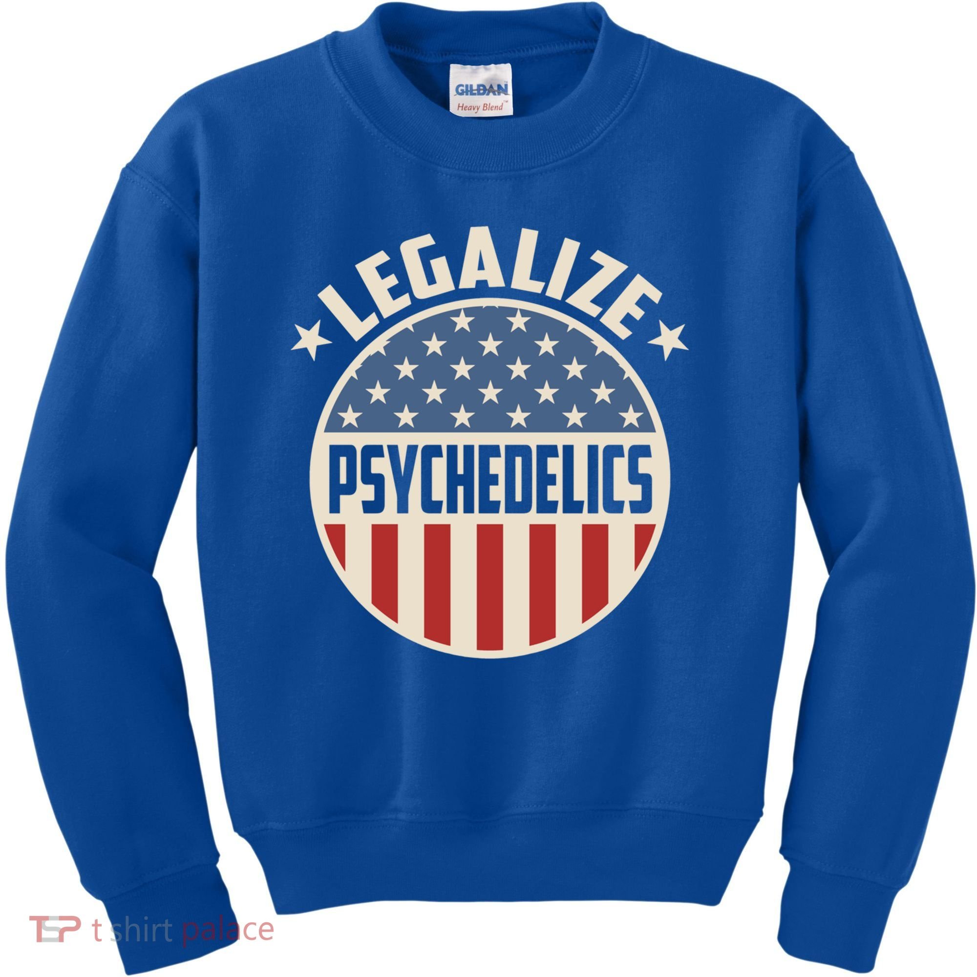 Legalize Psychedelics Pro Freedom Pro America Retro Us Flag Gift Kids Sweatshirt