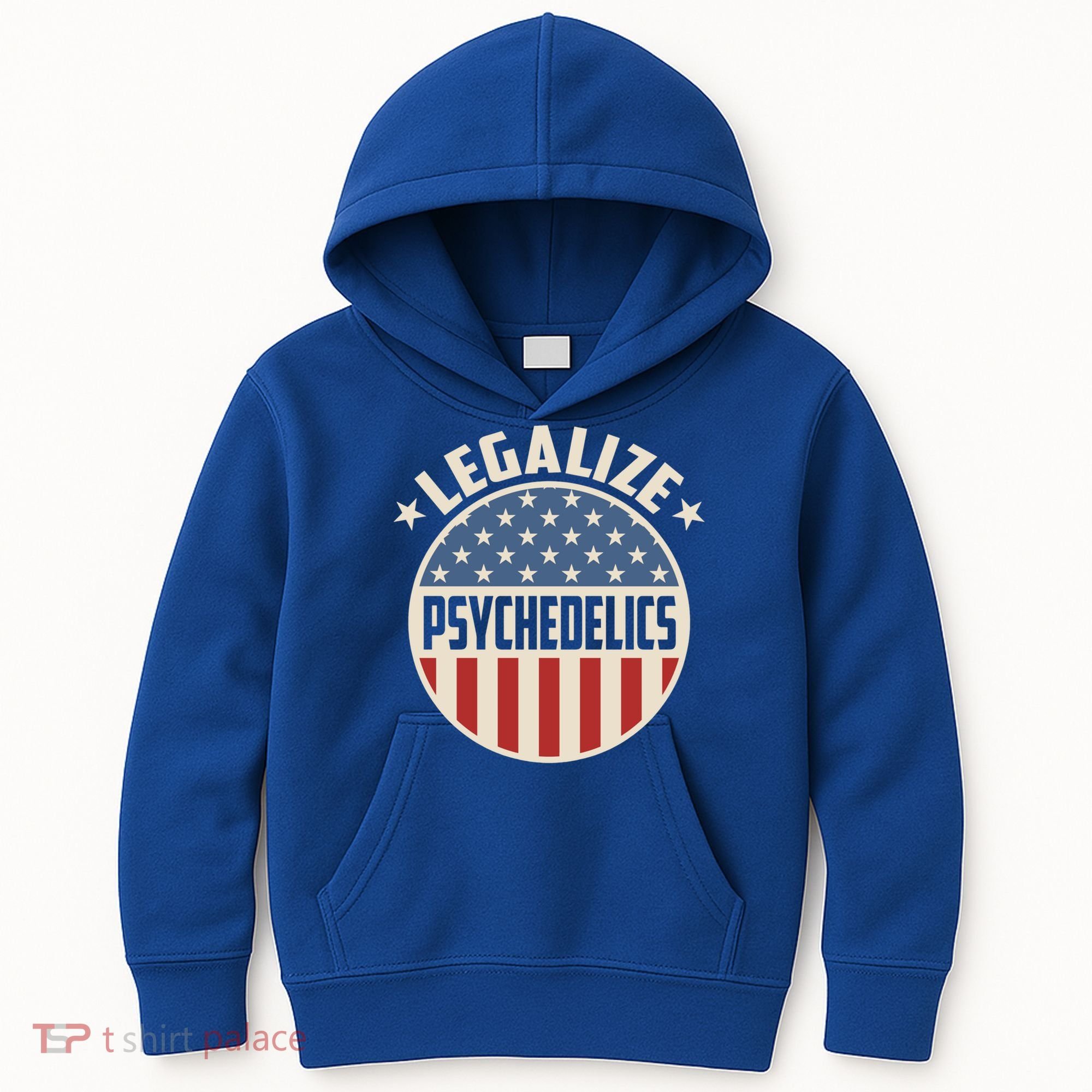 Legalize Psychedelics Pro Freedom Pro America Retro Us Flag Gift Kids Hoodie