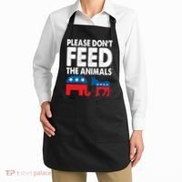 Libertarian Political Please Dont Feed Animals Apron thumb 2