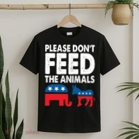 Libertarian Political Please Dont Feed Animals T-Shirt thumb 2