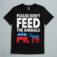 Libertarian Political Please Dont Feed Animals T-Shirt thumb 5