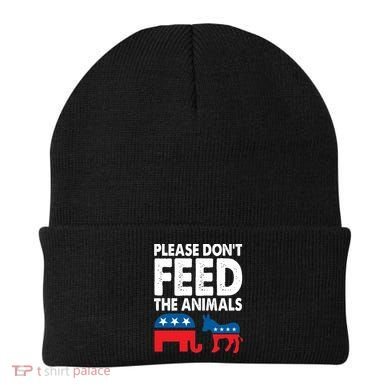 Libertarian Political Please Dont Feed Animals Beanie