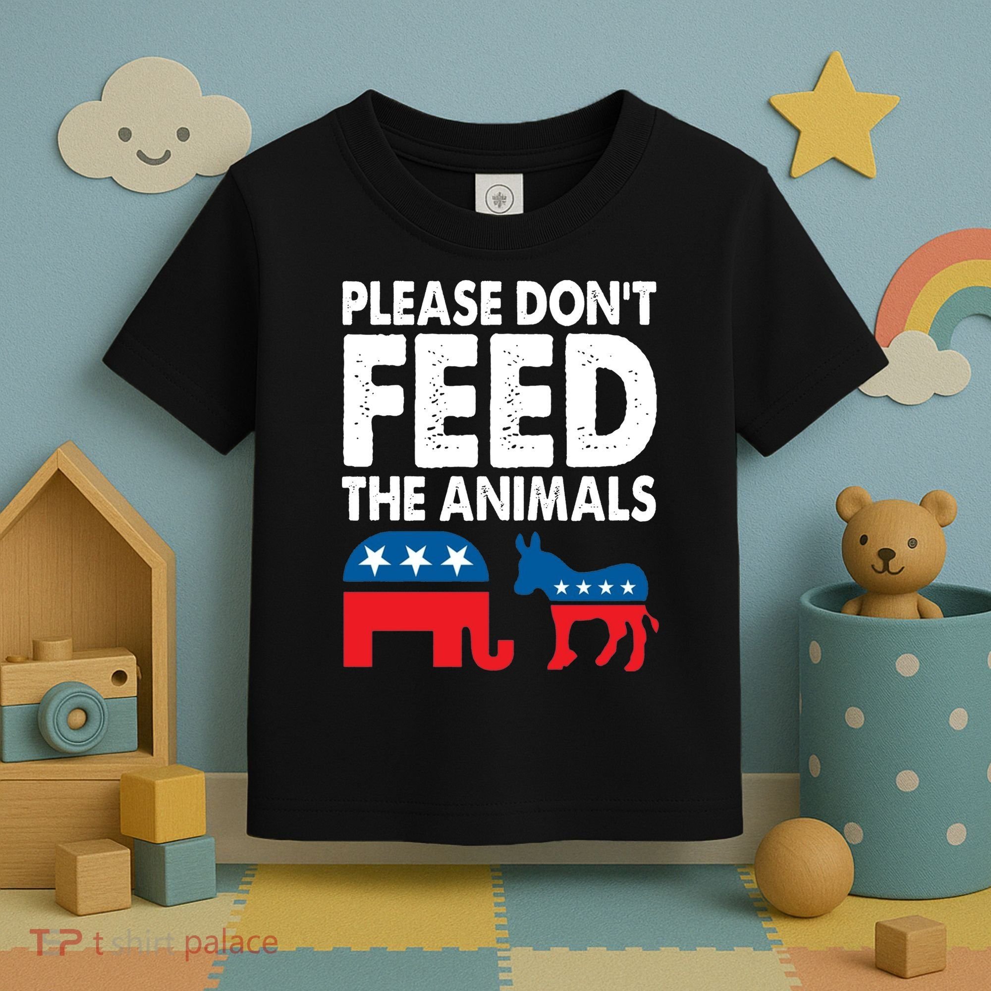 Libertarian Political Please Dont Feed Animals Toddler T-Shirt