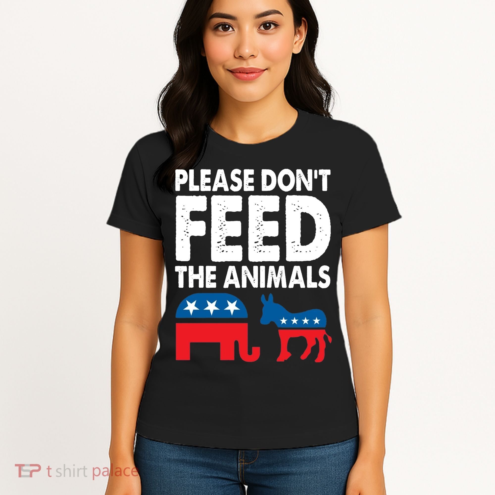 Libertarian Political Please Dont Feed Animals Women's T-Shirt