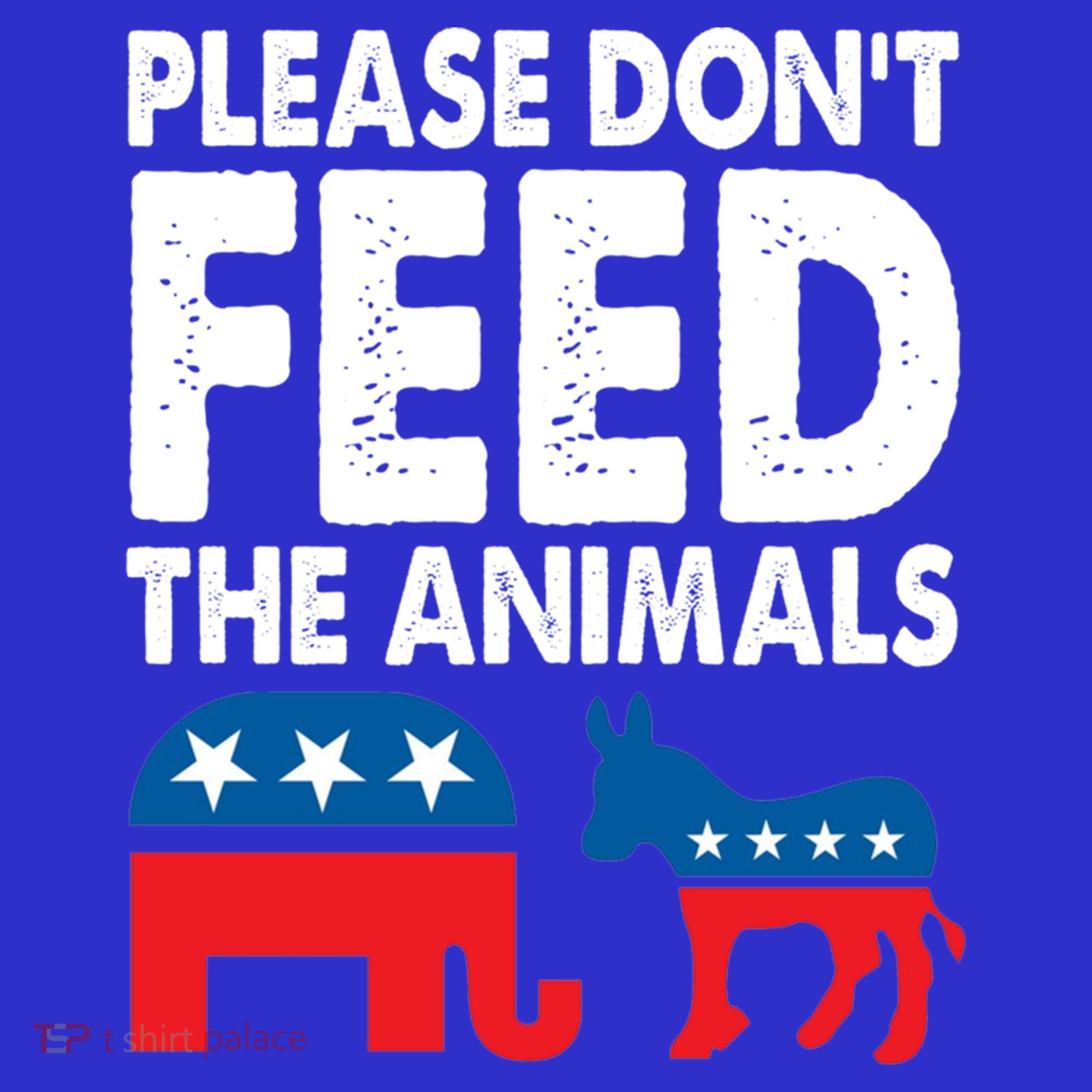 Libertarian Political Please Don't Feed The Animals Gift Apron