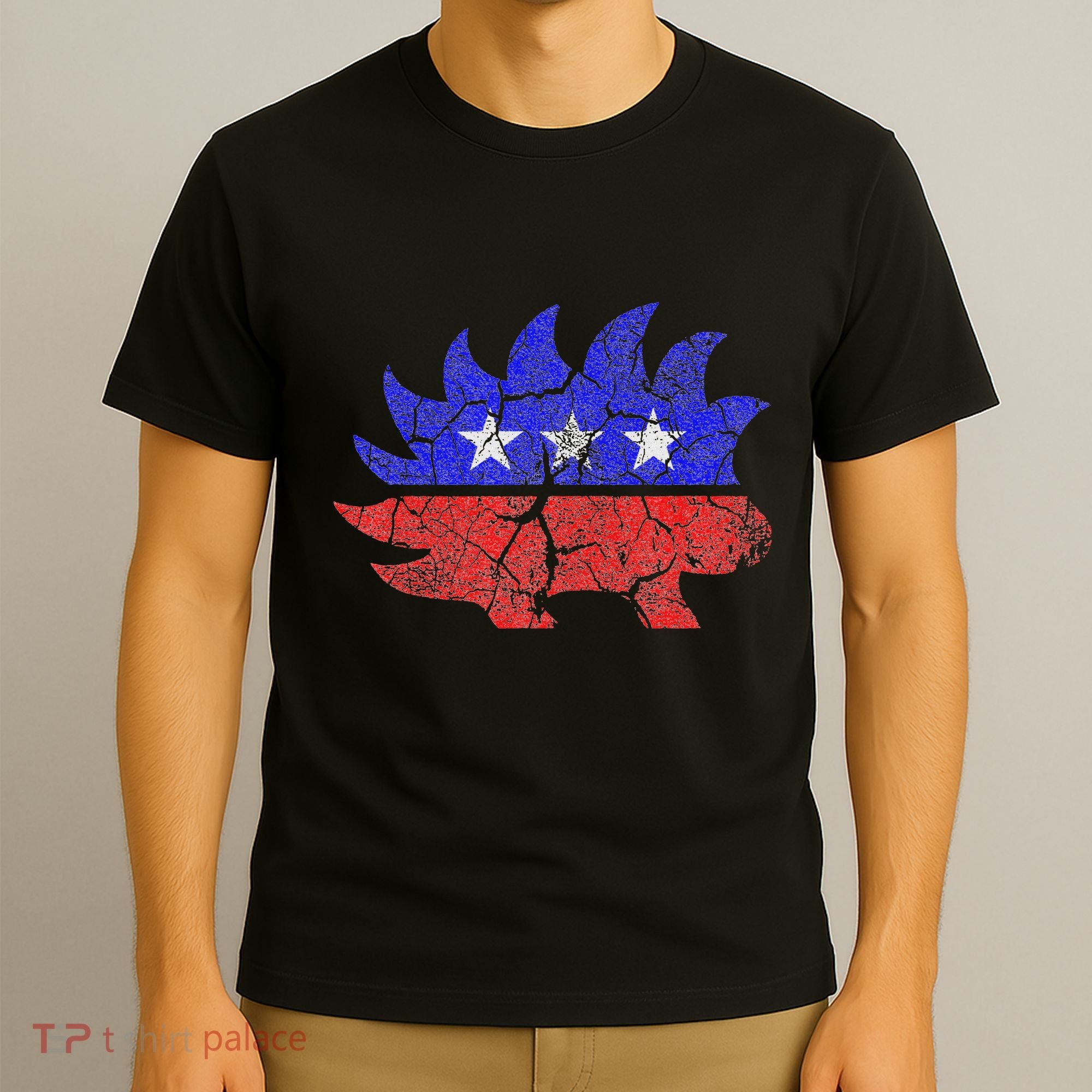 Libertarian Party Porcupine More Freedom Less Government T-Shirt
