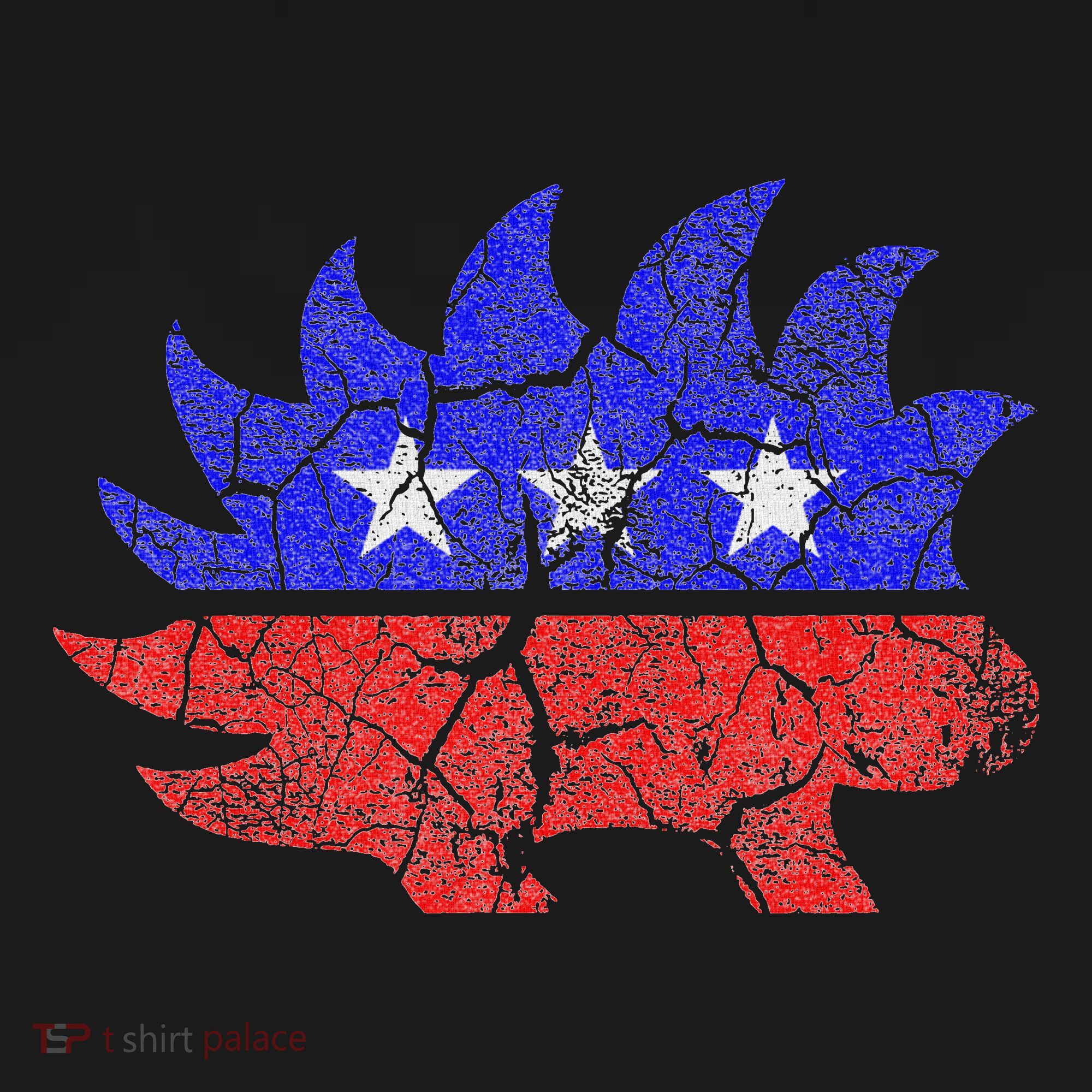 Libertarian Party Porcupine More Freedom Less Government T-Shirt