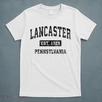 Lancaster Pennsylvania PA Vintage Sports Print T-Shirt thumb 5