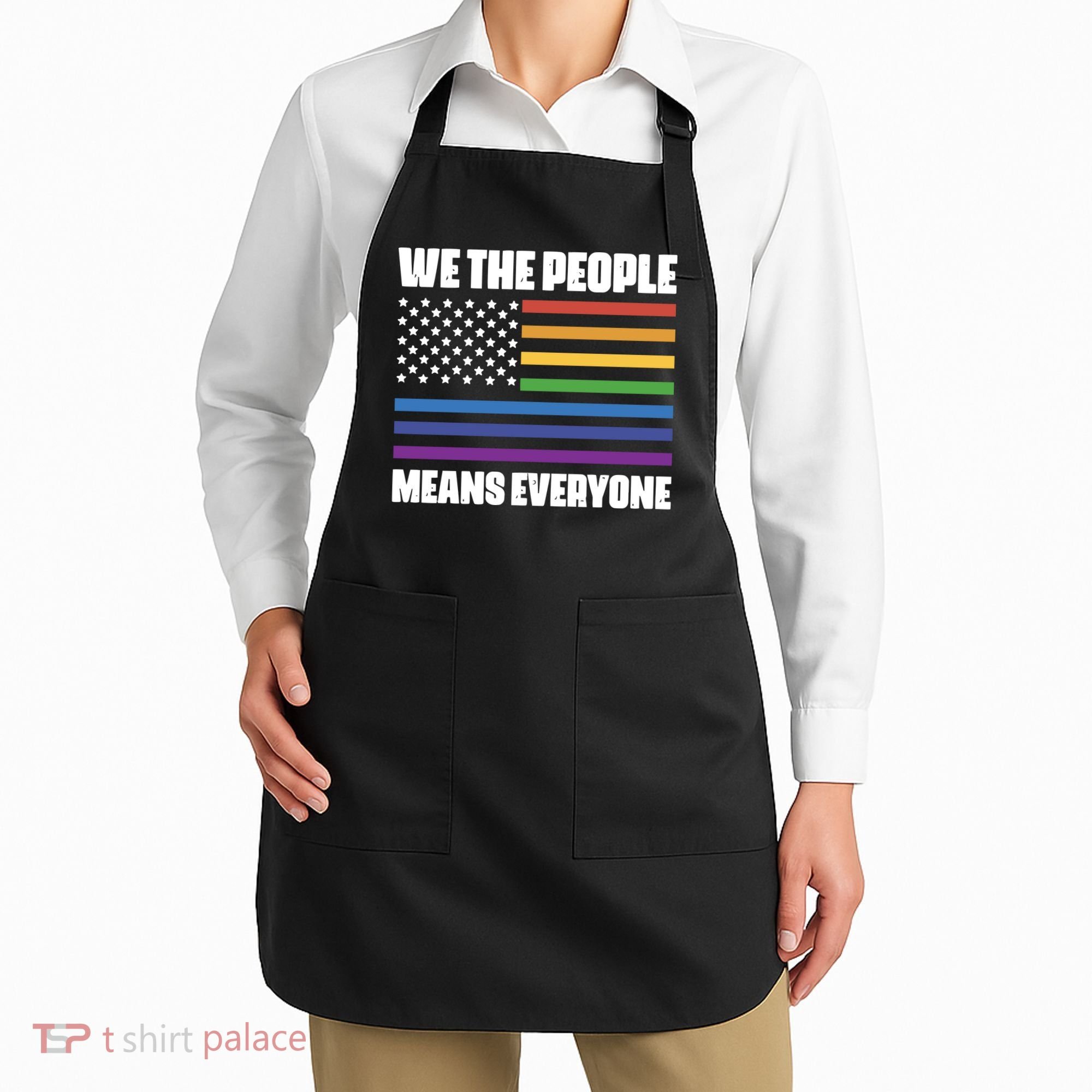 Lgbt Pride Parade We The People Means Everyone Apron