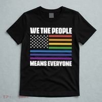 Lgbt Pride Parade We The People Means Everyone T-Shirt thumb 5