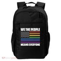Lgbt Pride Parade We The People Means Everyone Backpack thumb 0