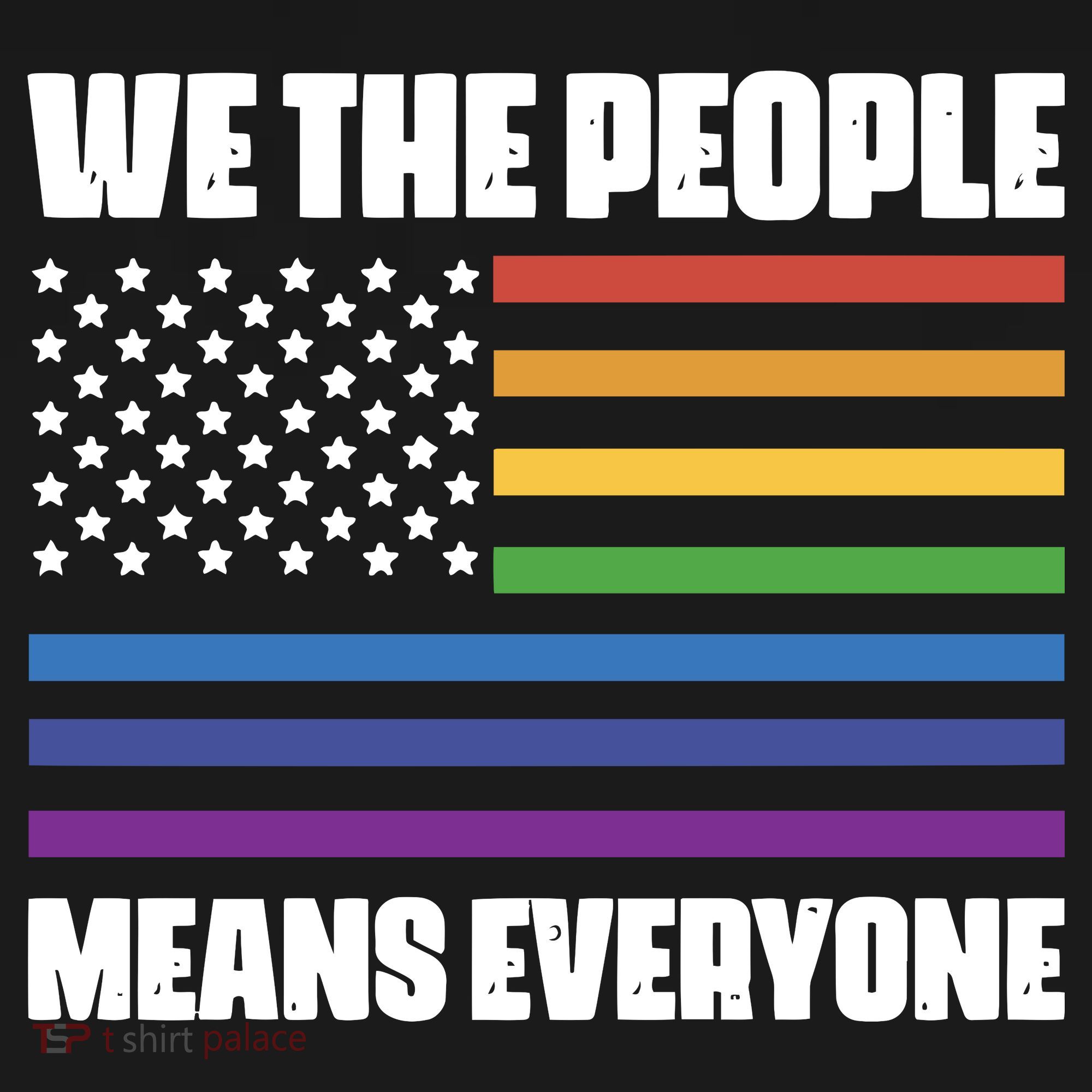 Lgbt Pride Parade We The People Means Everyone Women's Hoodie