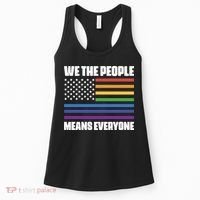 Lgbt Pride Parade We The People Means Everyone Women's Tank Top thumb 0
