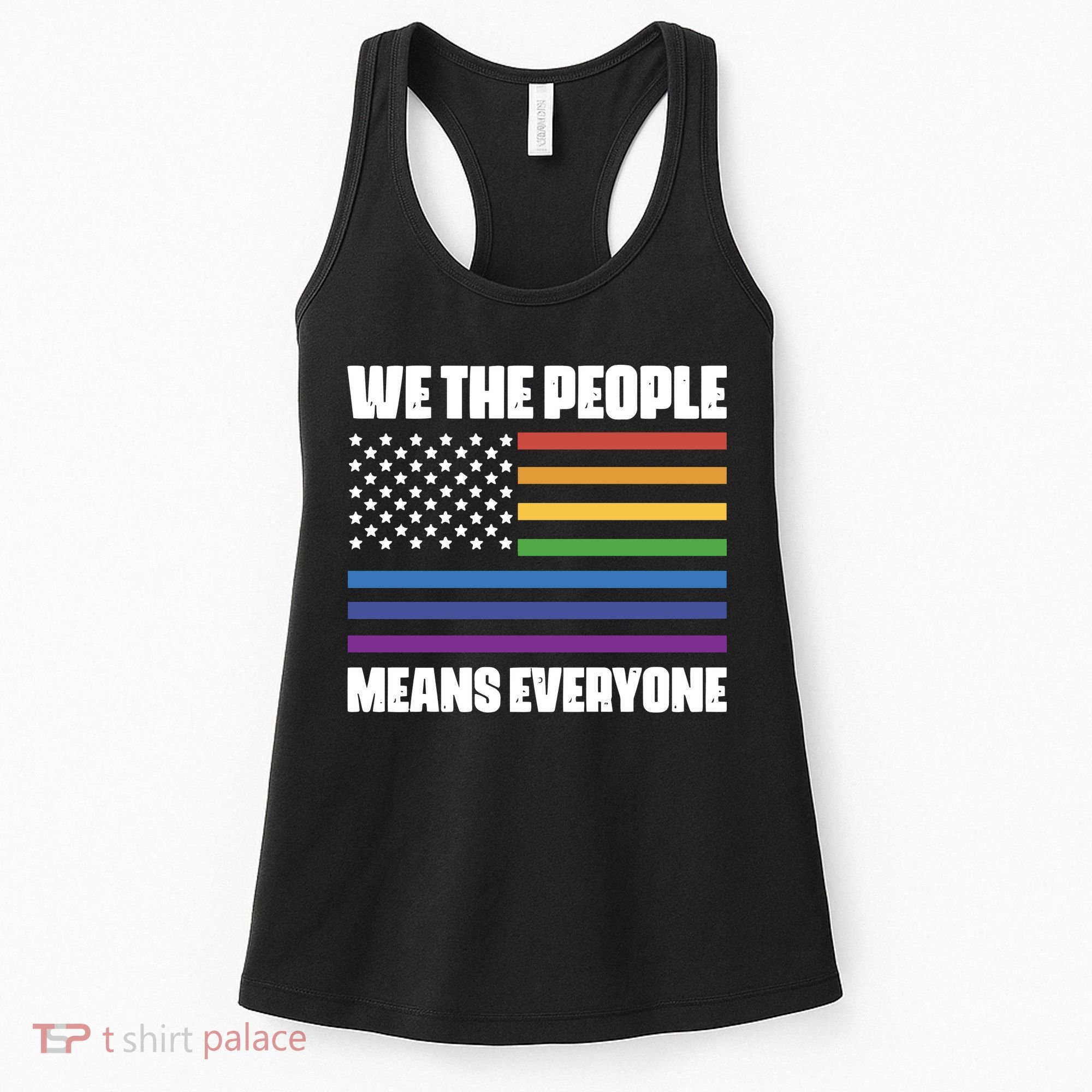 Lgbt Pride Parade We The People Means Everyone Women's Tank Top