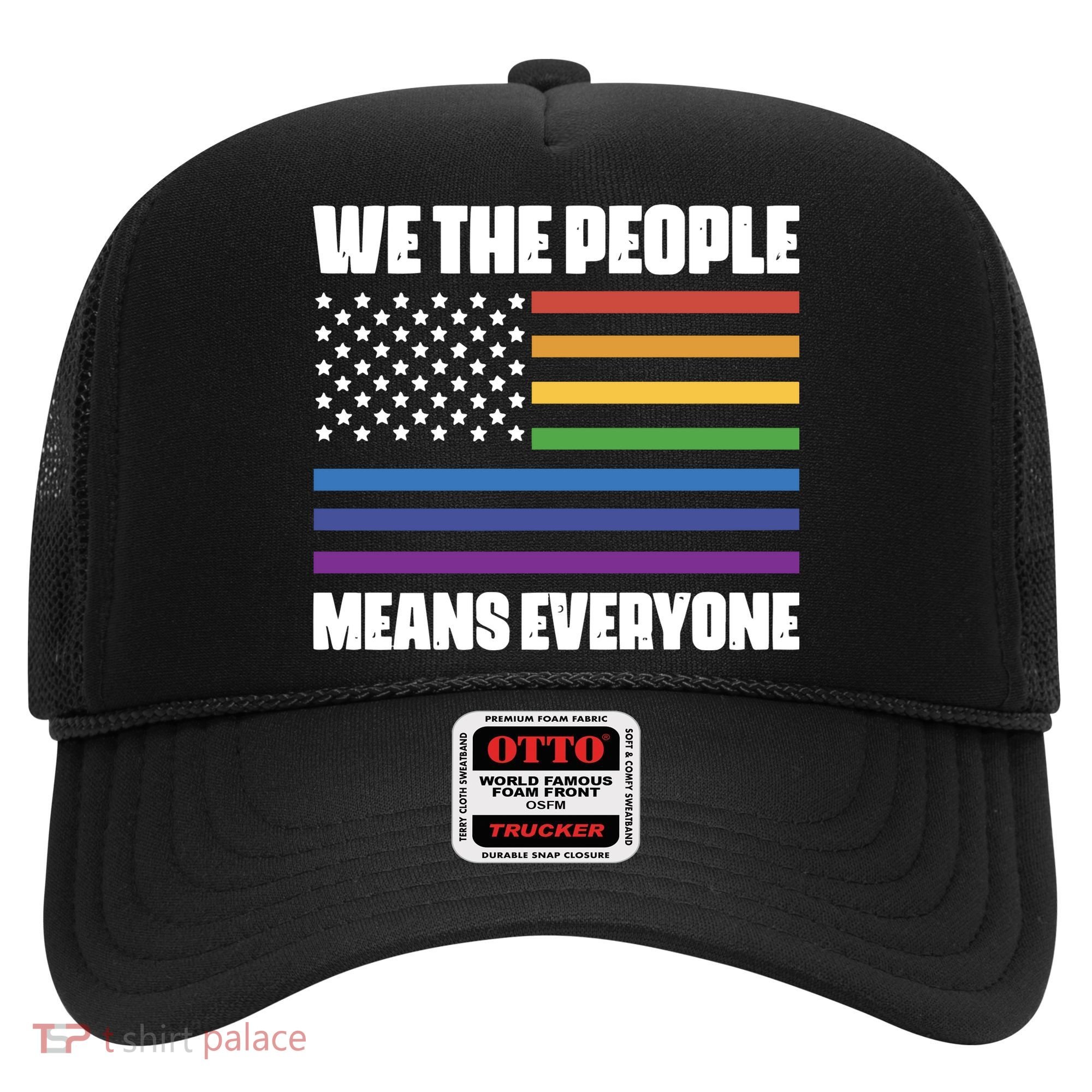 Lgbt Pride Parade We The People Means Everyone Hat