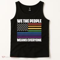 Lgbt Pride Parade We The People Means Everyone Tank Top thumb 2