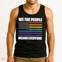 Lgbt Pride Parade We The People Means Everyone Tank Top thumb 3