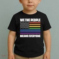Lgbt Pride Parade We The People Means Everyone Toddler T-Shirt thumb 2