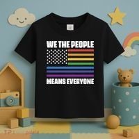 Lgbt Pride Parade We The People Means Everyone Toddler T-Shirt thumb 3