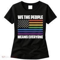 Lgbt Pride Parade We The People Means Everyone Women's T-Shirt thumb 0