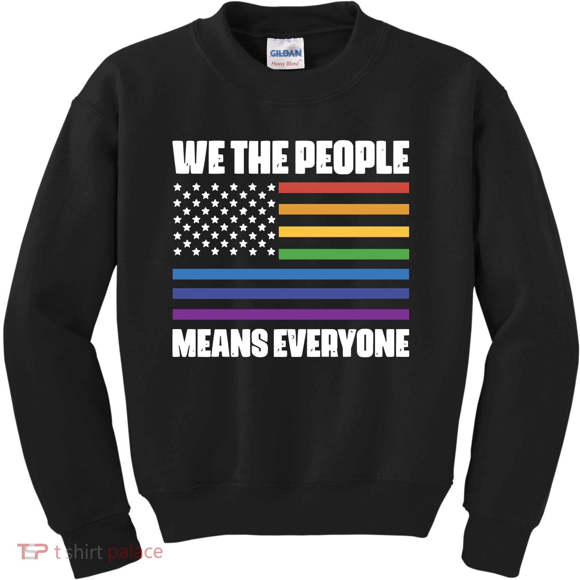 Lgbt Pride Parade We The People Means Everyone Kids Sweatshirt