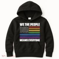 Lgbt Pride Parade We The People Means Everyone Kids Hoodie thumb 0