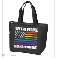 Lgbt Pride Parade We The People Means Everyone Tote Bag thumb 3