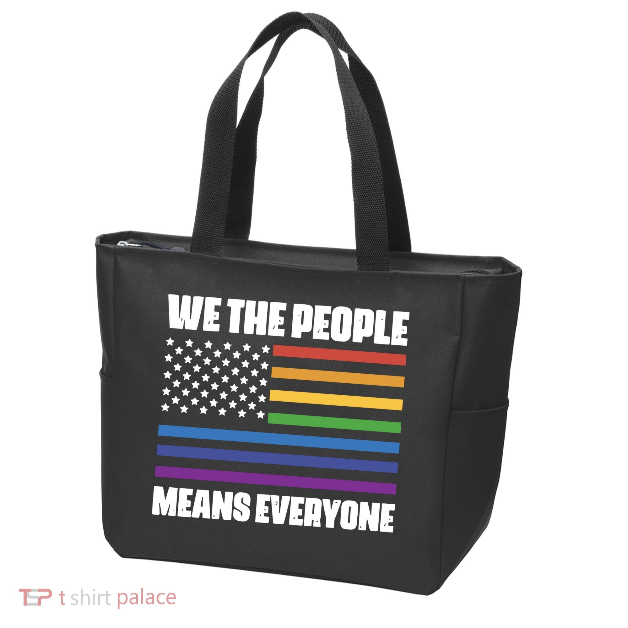 Lgbt Pride Parade We The People Means Everyone Tote Bag