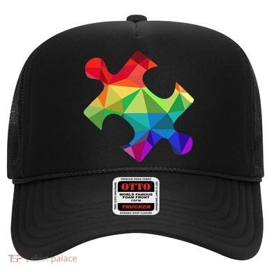 Low Poly Puzzles Autism Awareness Women Hat