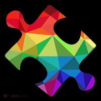 Low Poly Puzzles Autism Awareness Women Women's T-Shirt thumb 6