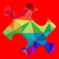 Low Poly Puzzles Autism Awareness Women Santa Hat thumb 1