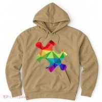 Low Poly Puzzles Autism Awareness Women Hoodie thumb 0