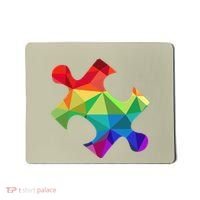 Low Poly Puzzles Autism Awareness Women Mousepad thumb 0