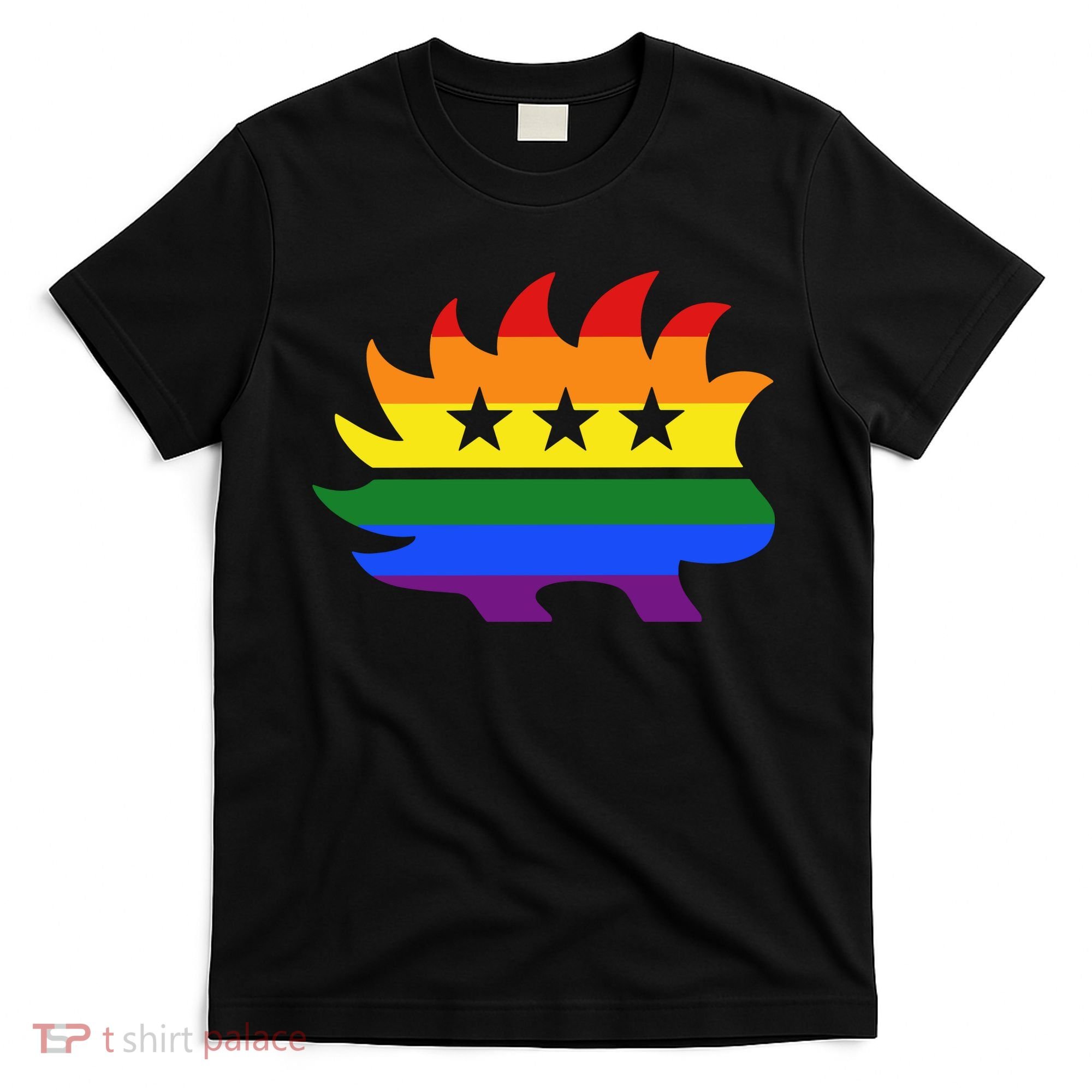 Libertarian Party Porcupine Rainbow T-Shirt