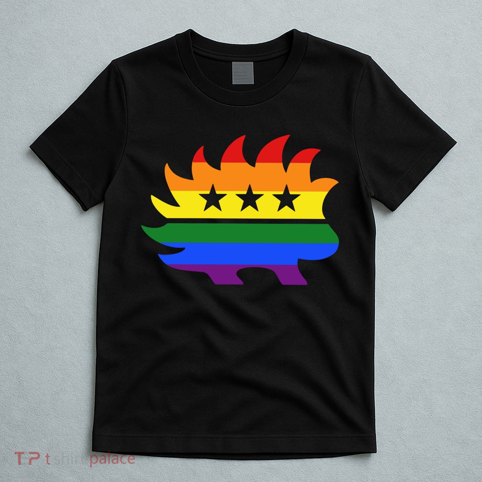 Libertarian Party Porcupine Rainbow T-Shirt