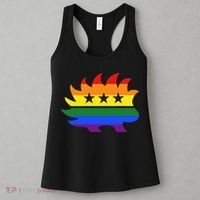 Libertarian Party Porcupine Rainbow Women's Tank Top thumb 3