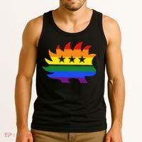 Libertarian Party Porcupine Rainbow Tank Top thumb 3