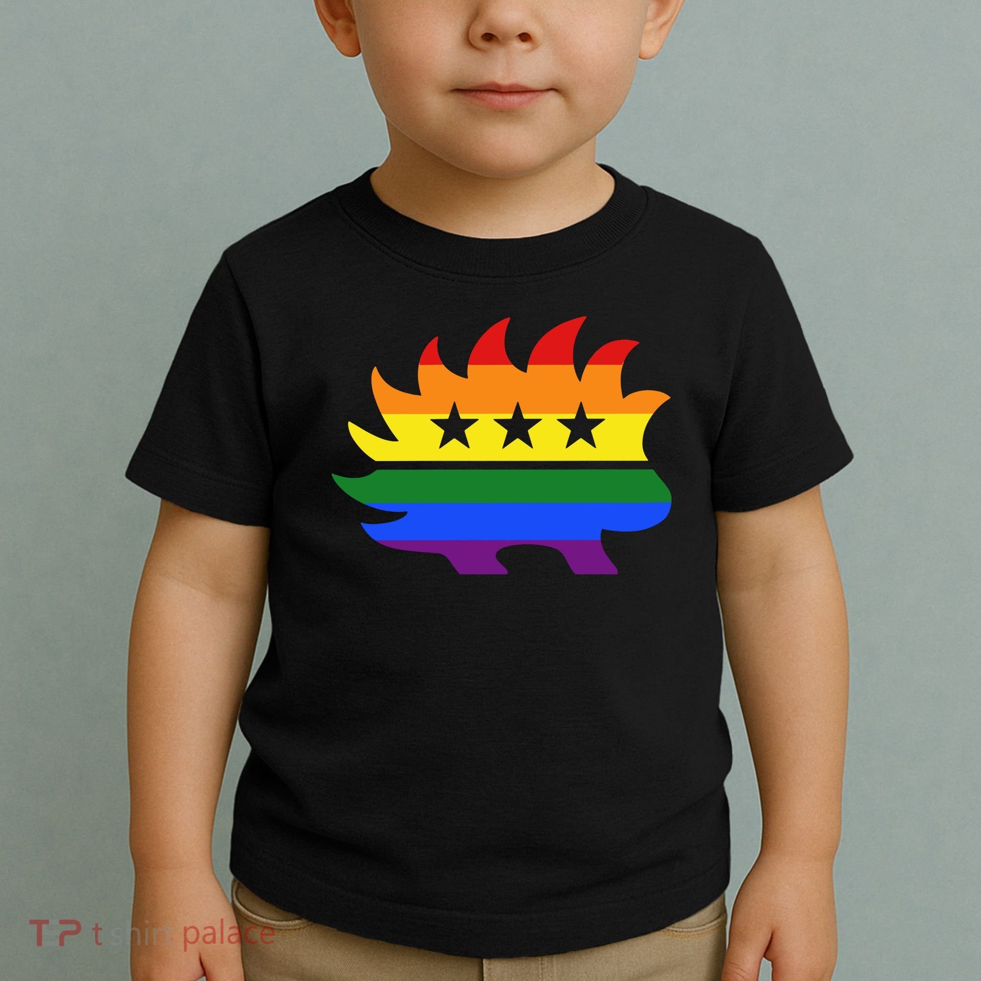 Libertarian Party Porcupine Rainbow Toddler T-Shirt