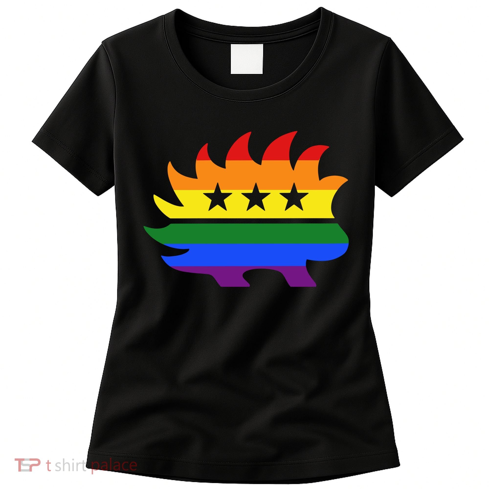 Libertarian Party Porcupine Rainbow Women's T-Shirt