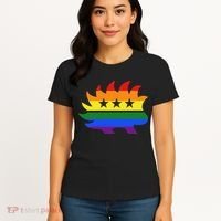 Libertarian Party Porcupine Rainbow Women's T-Shirt thumb 4