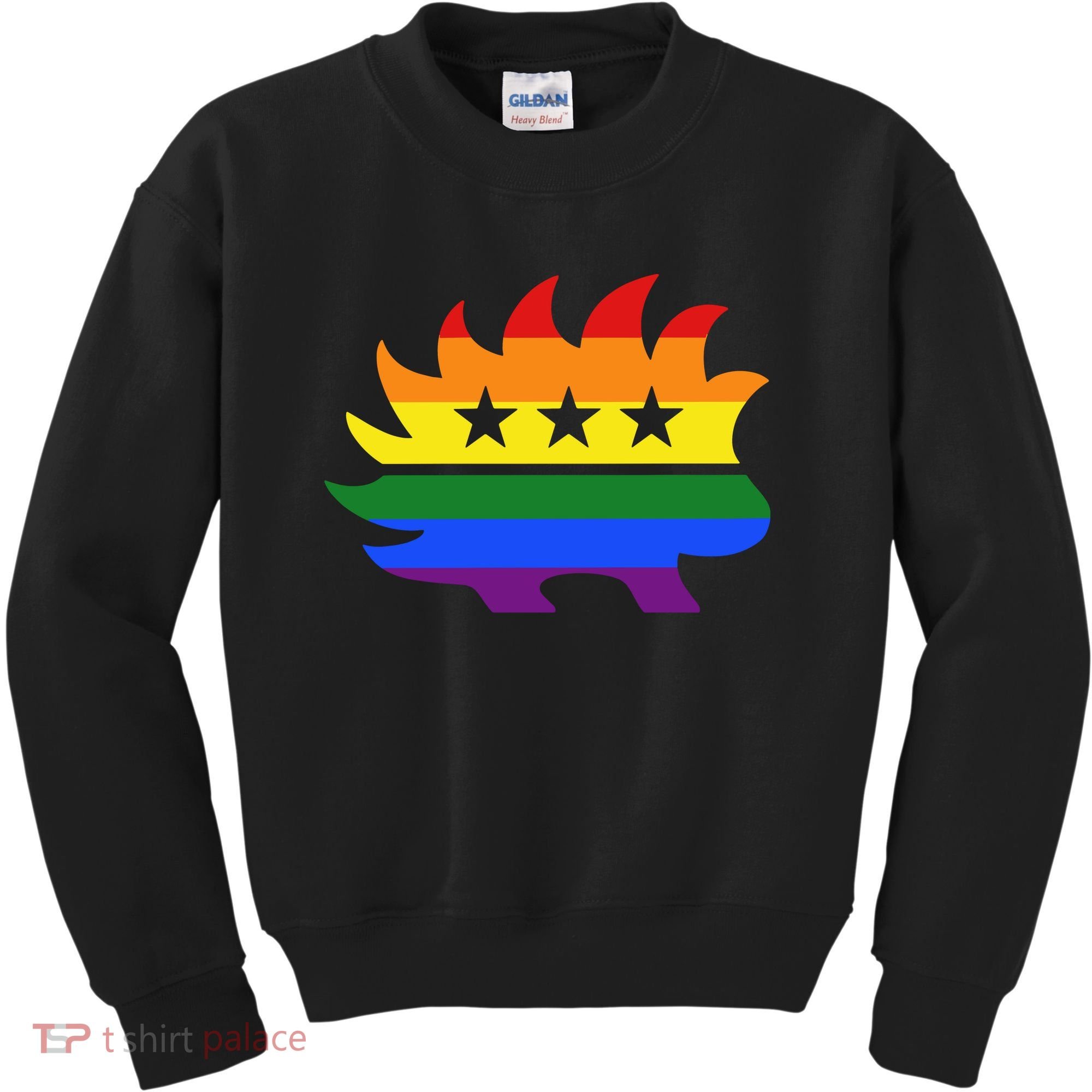 Libertarian Party Porcupine Rainbow Kids Sweatshirt