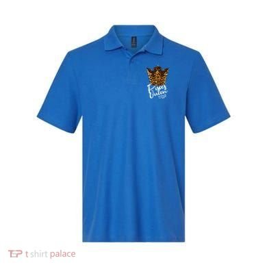 Leopard Pisces Queen Zodiac Sign With Leopard Pattern Crown Gift Polo
