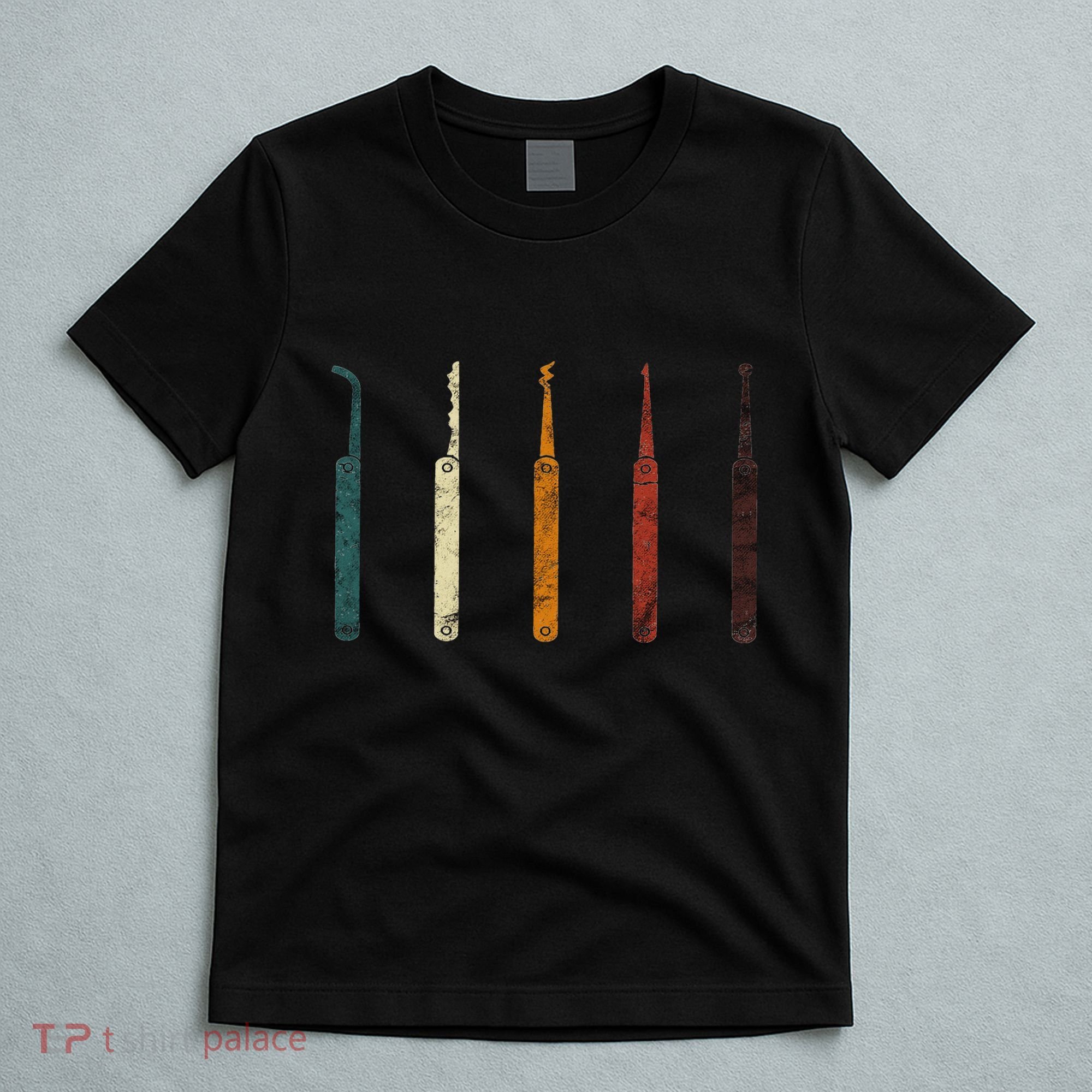 Lock Picker Retro Locksmith Lock Picking Locksmithing T-Shirt