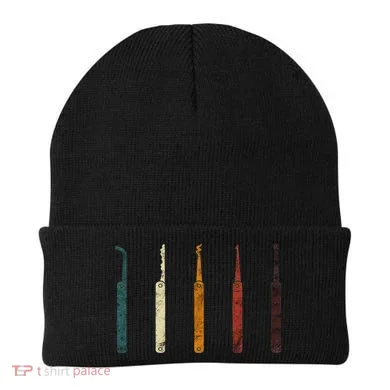 Lock Picker Retro Locksmith Lock Picking Locksmithing Beanie
